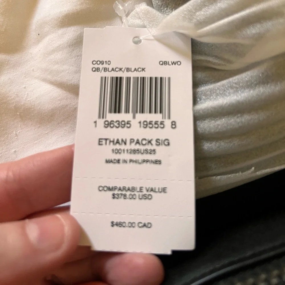 Coach Ethan crossbody/pack. NWT, Black - Picture 4 of 14